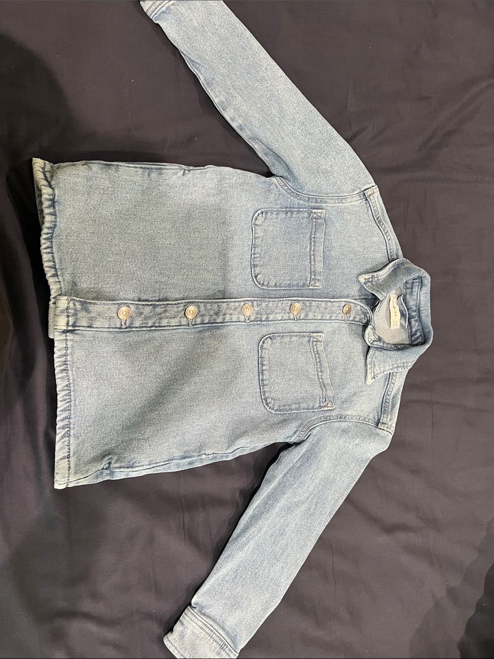 Abercrombie & Fitch Kids Light Blue Denim Jacket